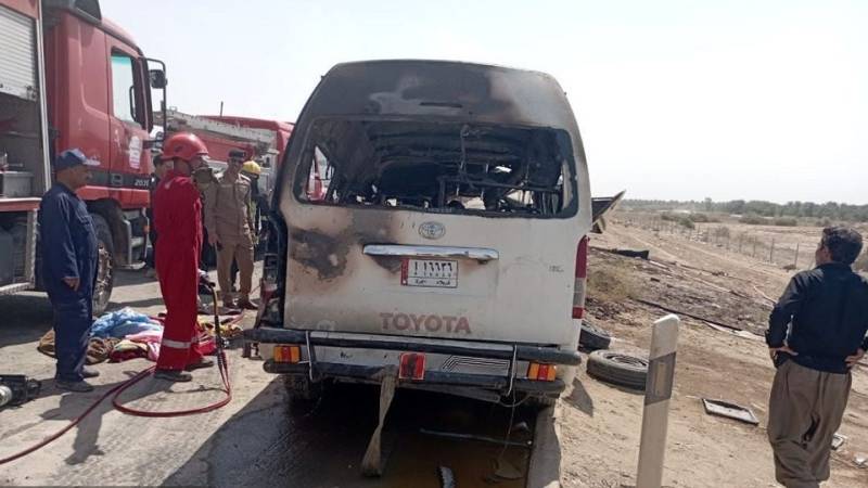 آخرین خبرها از حادثه خودروی زائران اربعین در عراق؛ اجساد قربانیان قابل تشخیص نیستند